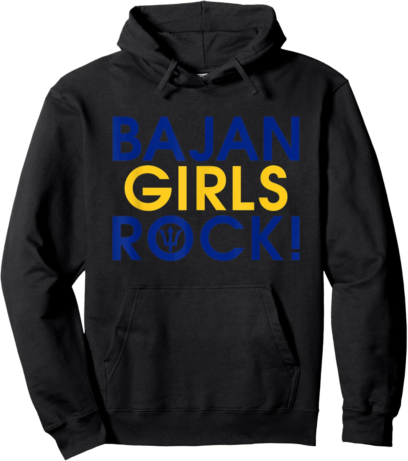 Bajan Girls Rock Hoodie - Hoodie | Black