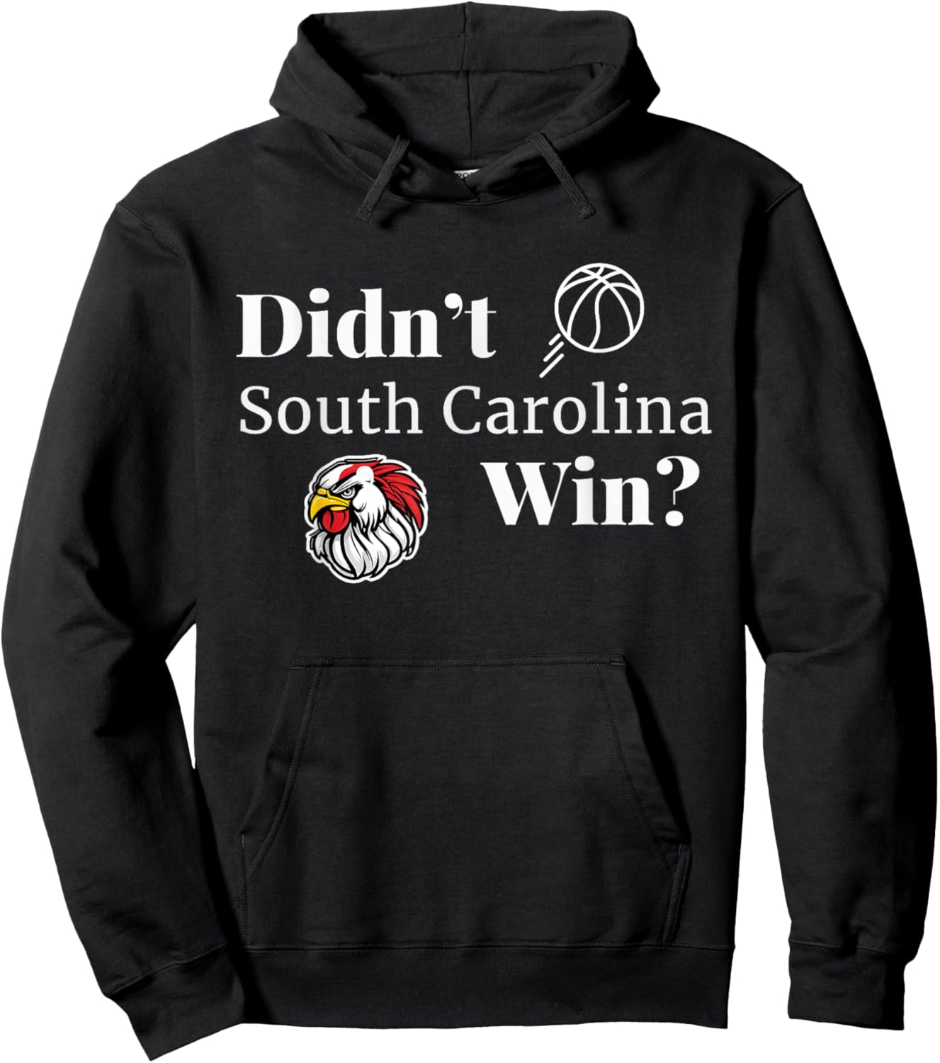 Victory Celebrating South Carolina Basketball Win Hoodie - Hoodie | Black