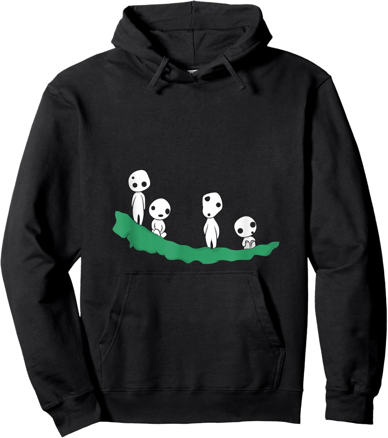 Kodama Japanese Ghosts Japan Fairy Tale Hoodie - Hoodie | Black