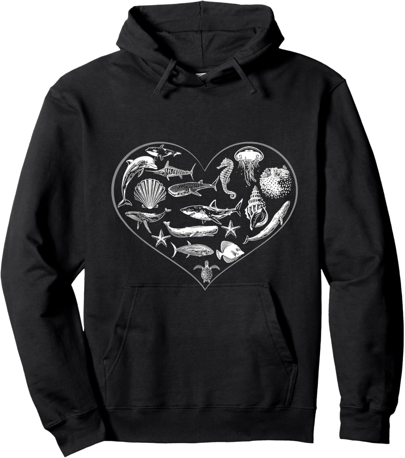 Save the Ocean - Sea and Ocean Environment Awareness Lovers Hoodie - Hoodie | Black