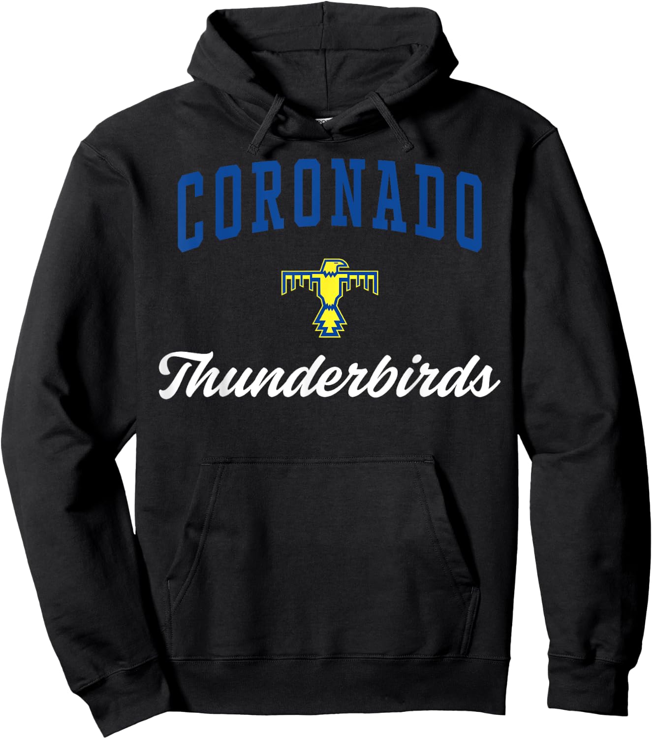 Coronado High School Thunderbirds C3 Hoodie - Hoodie | Black