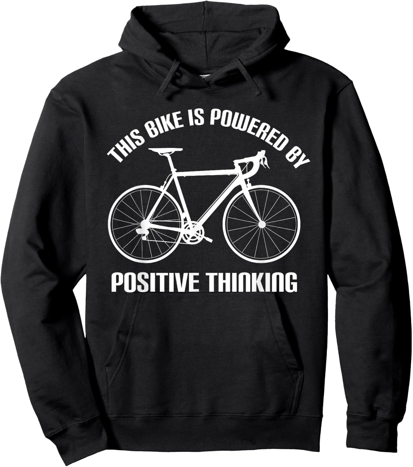 Funny Biking Bicycle Lovers Quote Bike Outfit Men Women Hoodie - Hoodie | Black