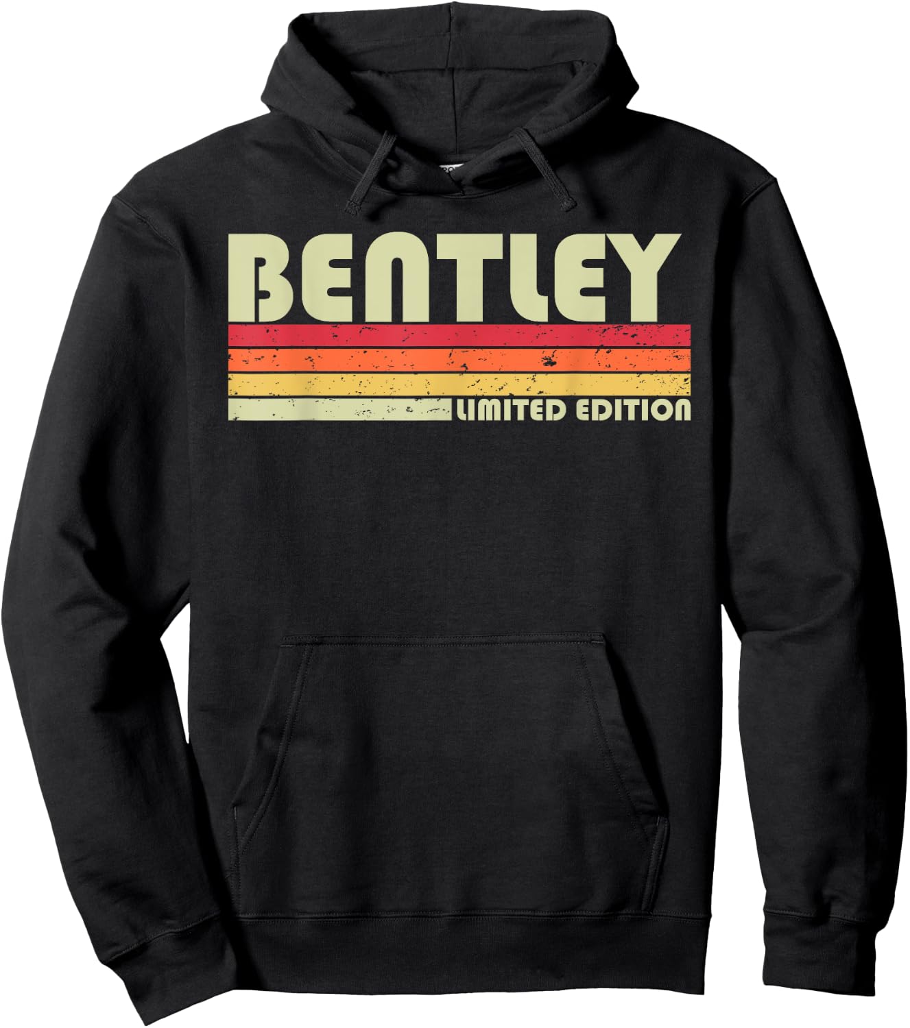 Bentley Gift Name Personalized Funny Retro Vintage Birthday Hoodie - Hoodie | Black