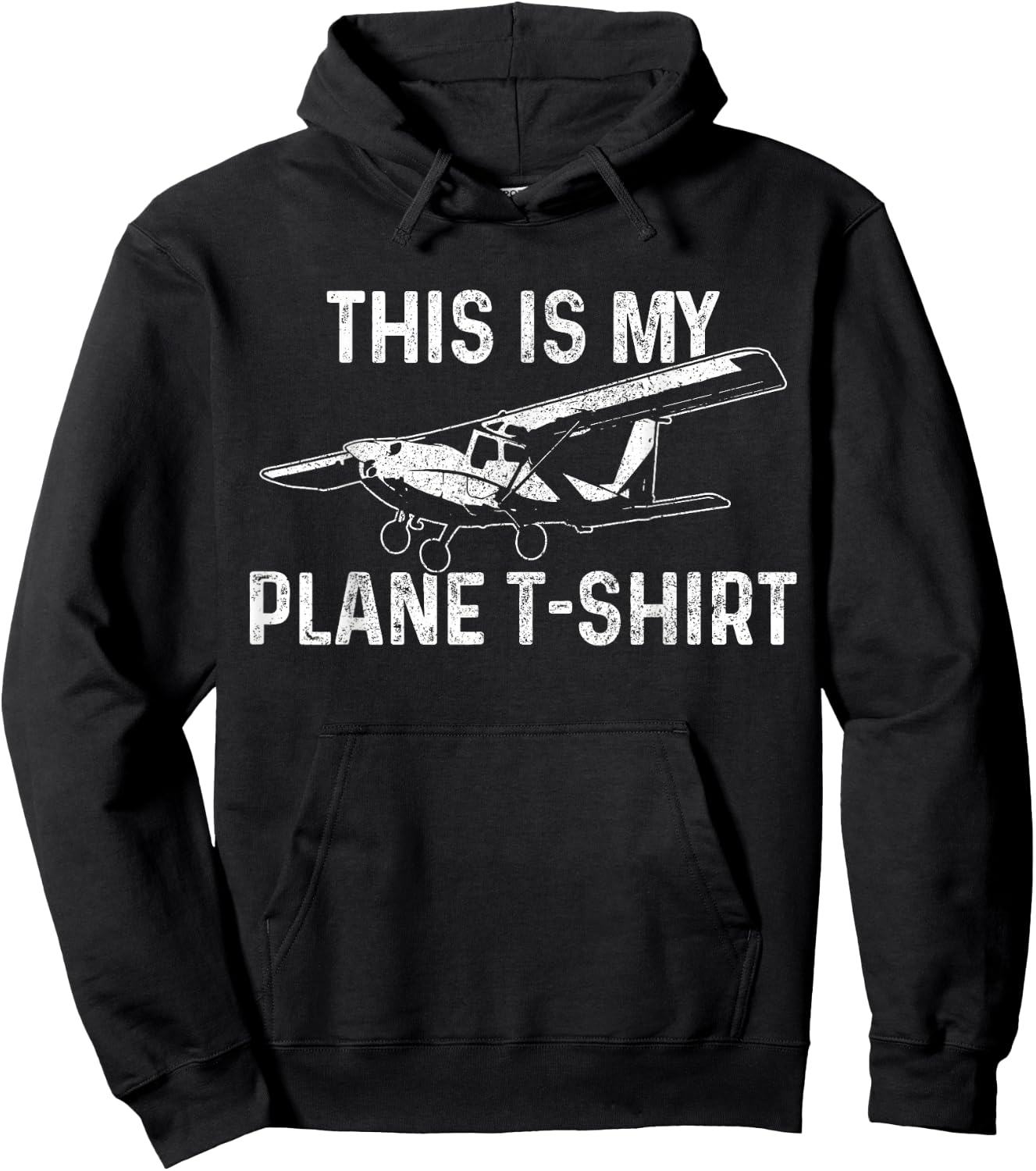 Airplane Funny - Pilot Aviation RC Model Flight Gift Hoodie - Hoodie | Black
