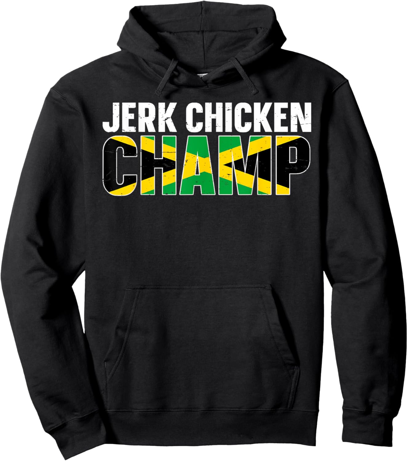 Jerk Chicken Champ Design for a Jerk Chicken chef Hoodie - Hoodie | Black
