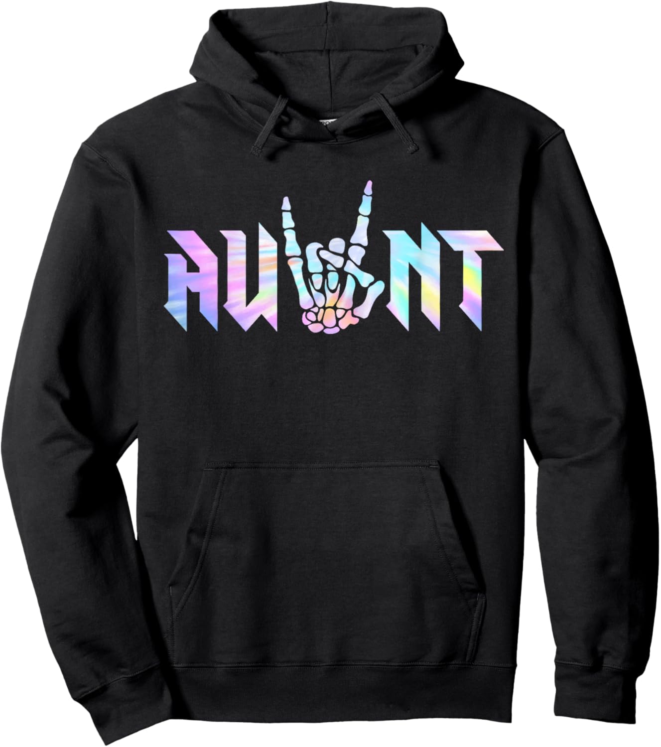 Aunt Of The Bad Two the Bone Birthday 2 Years Old Birthday Hoodie - Hoodie | Black