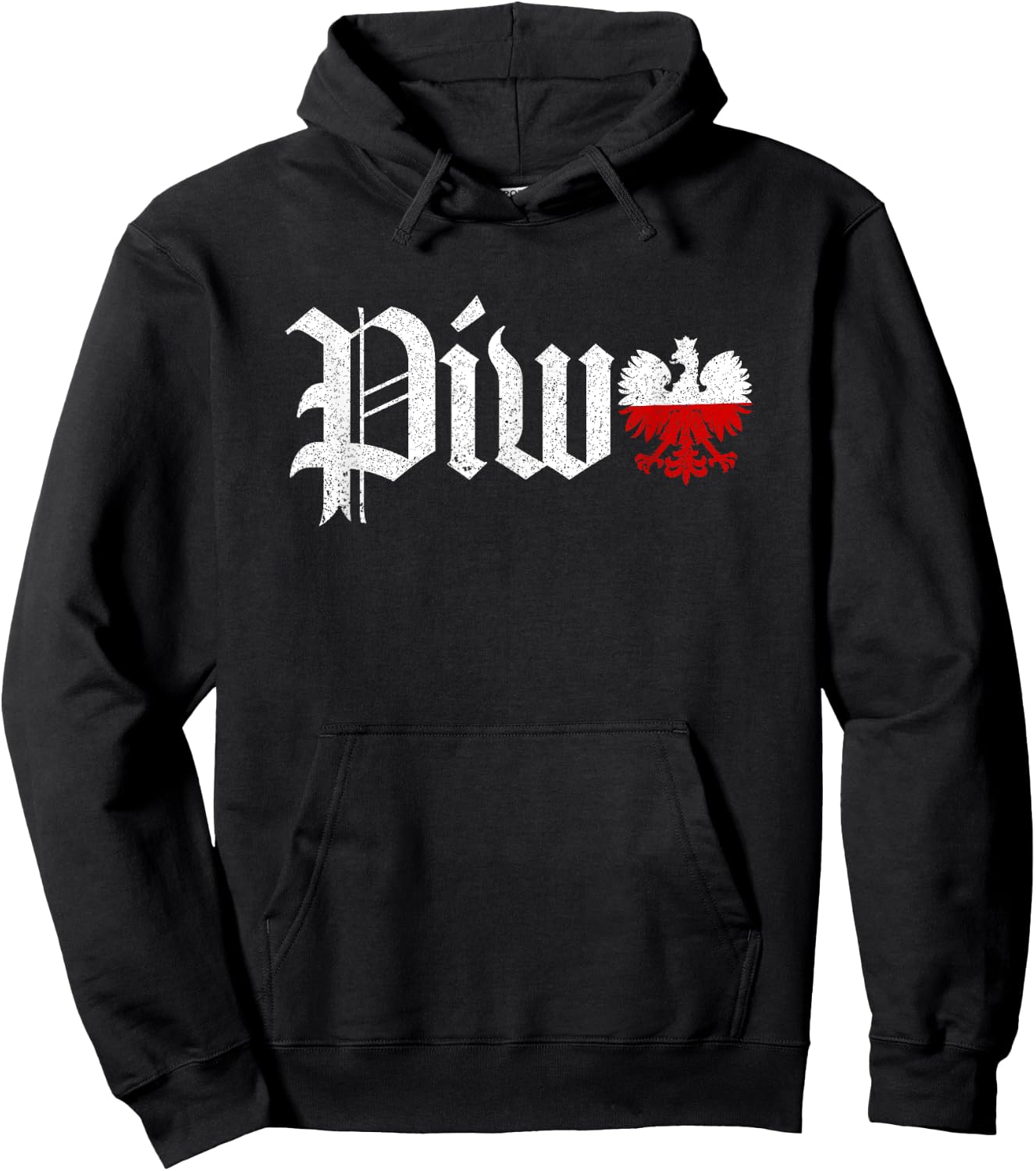 Polska Piwo Polish Beer Hoodie - Hoodie | Black