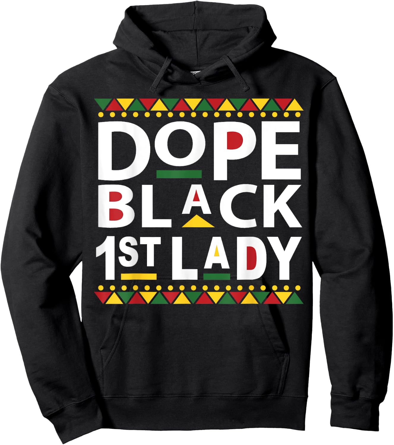Black 1st Lady Pastor Prophetess Appreciation Gift Hoodie - Hoodie | Black