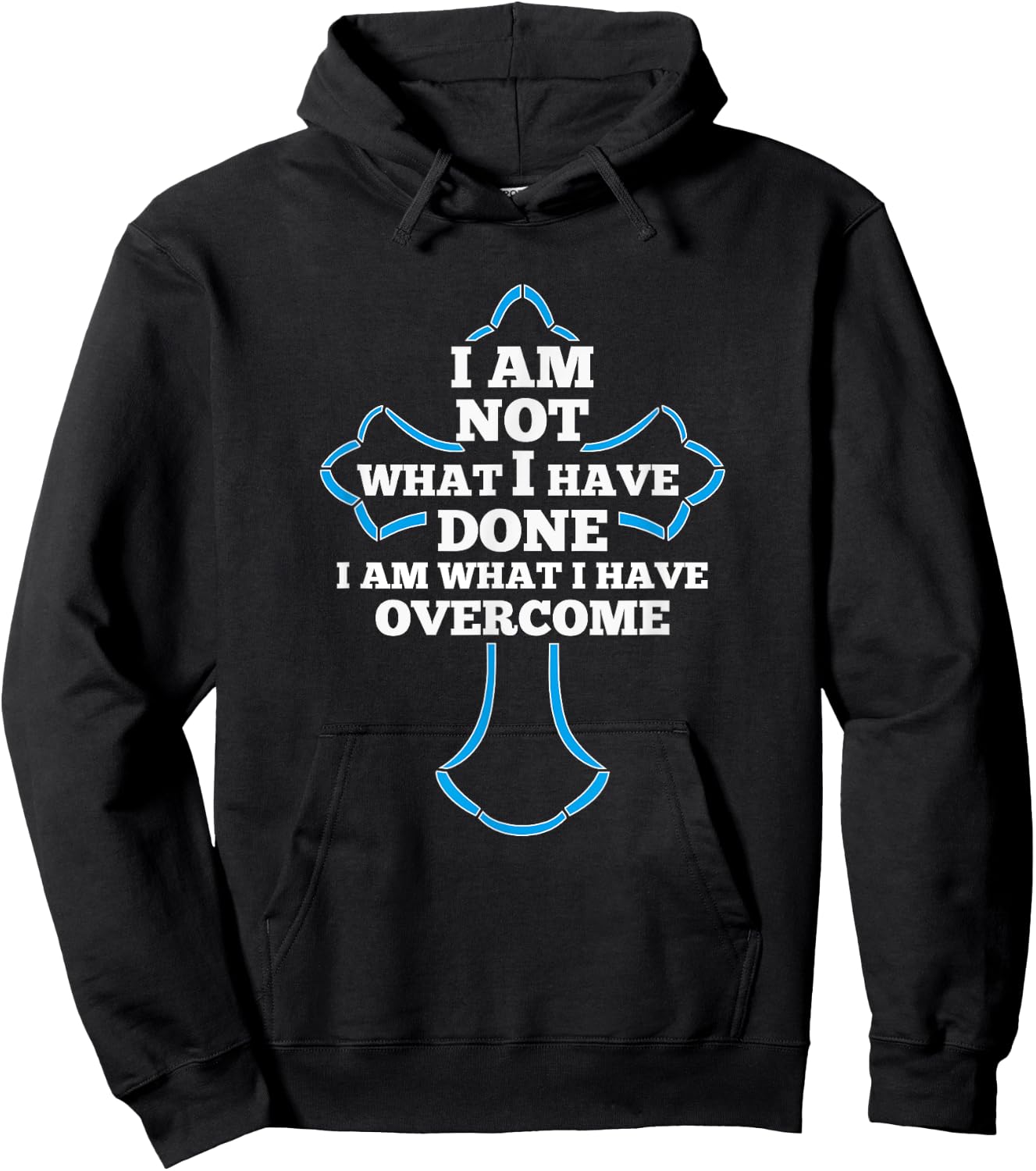 Christian Recovery Gift Alcoholics AA Narcotics NA Anonymous Hoodie - Hoodie | Black