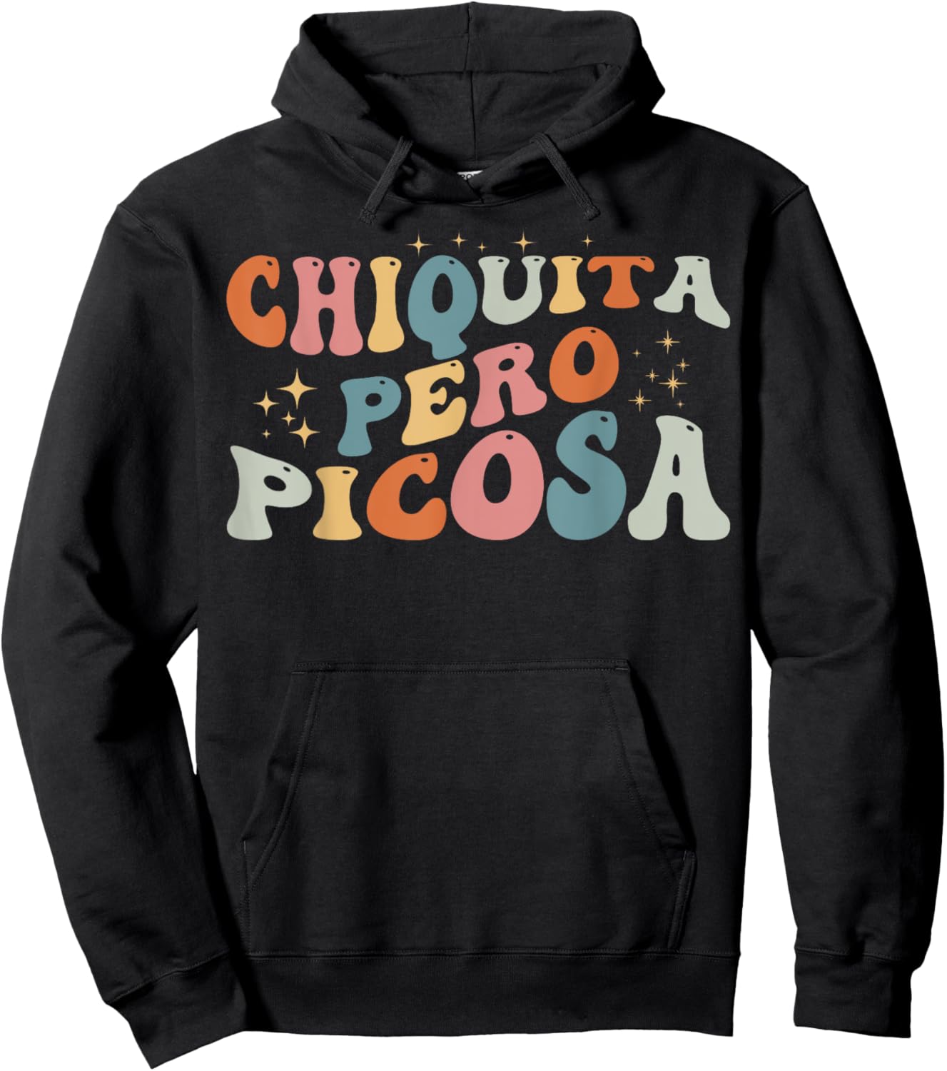 Spanish Teacher Chiquita Pero Picosa Bilingual Funny Spanish Women Hoodie - Hoodie | Black