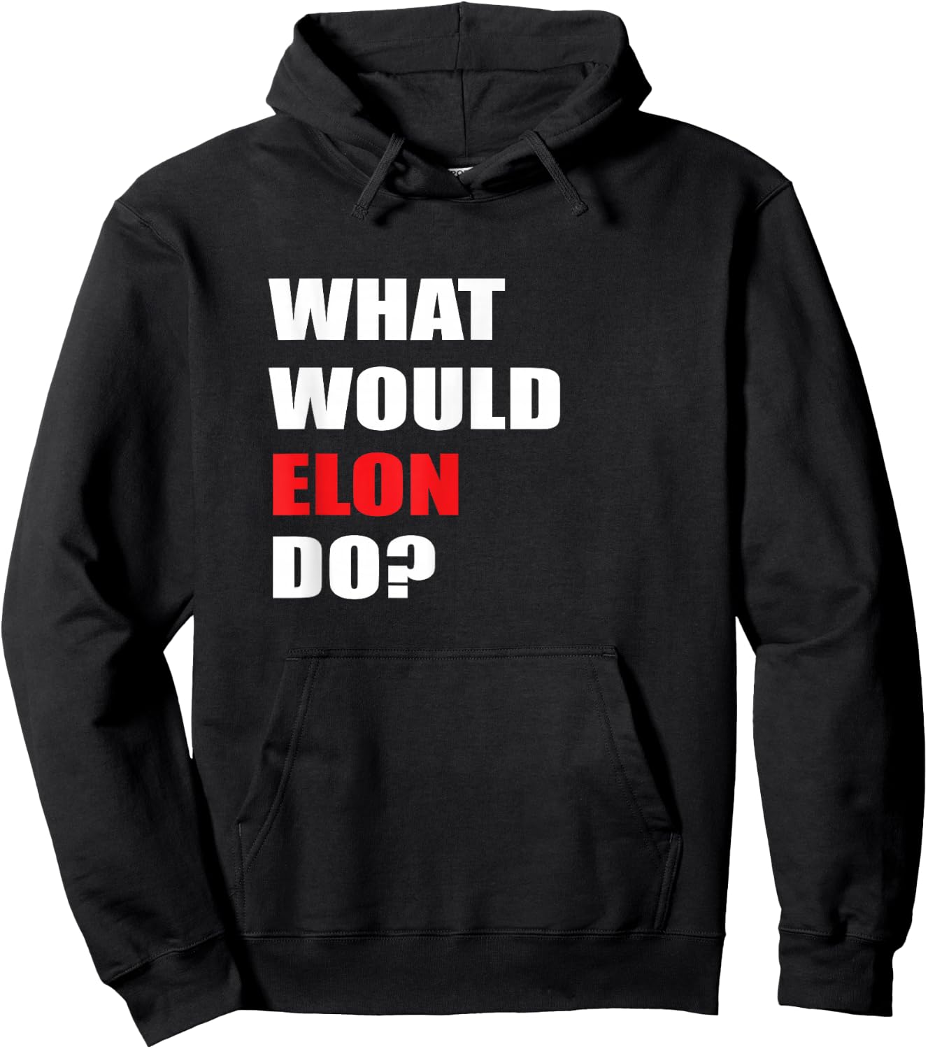 What Would Elon Do For Businessman Trader Engineer Hoodie - Hoodie | Black