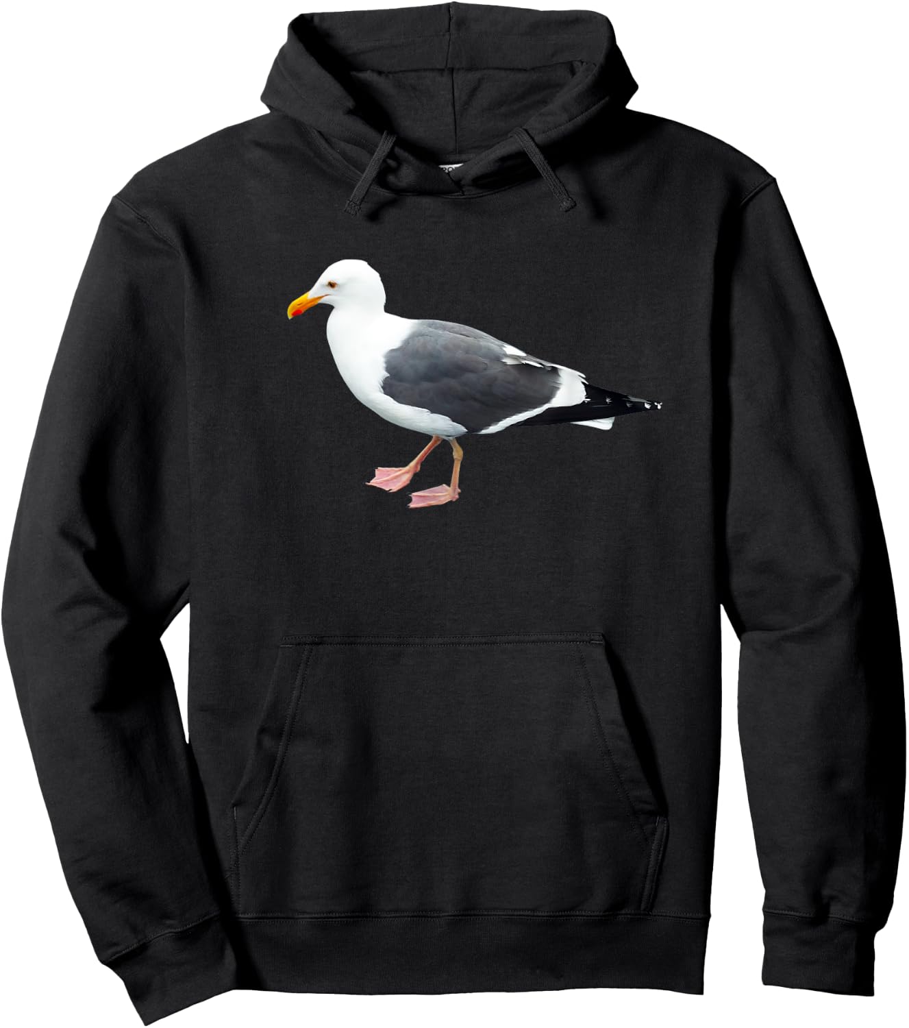SanDi Seagull the bird from San Diego Hoodie - Hoodie | Black
