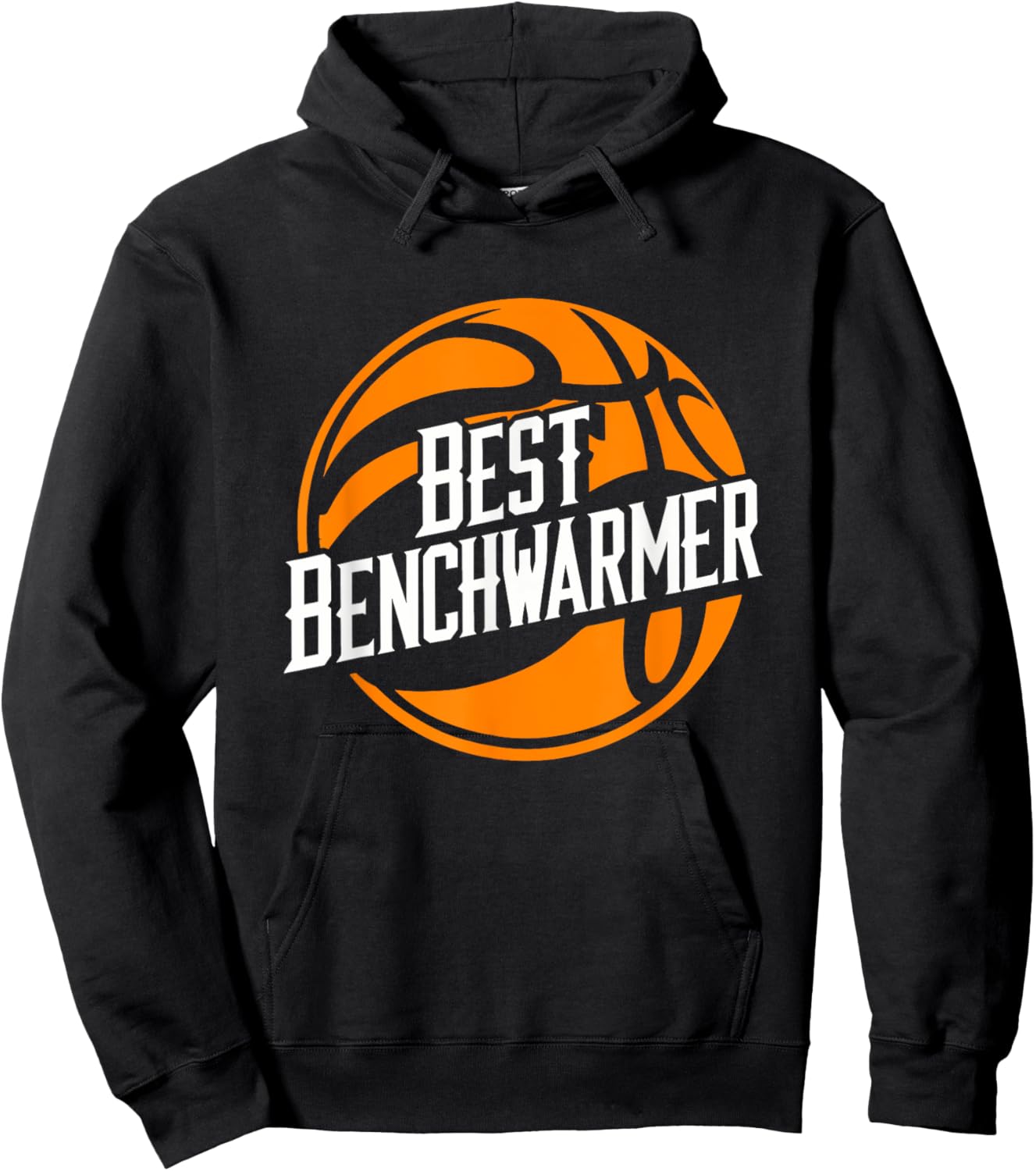 Funny saying: Best Benchwarmer Bench Press Basketball Hoodie - Hoodie | Black