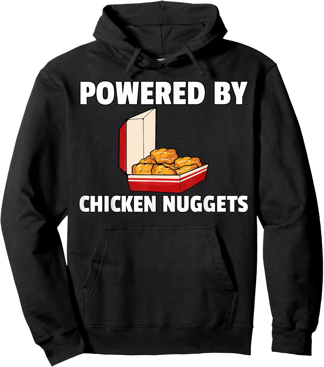 Chicken Nugget Funny Chicken Nuggs Hoodie - Hoodie | Black