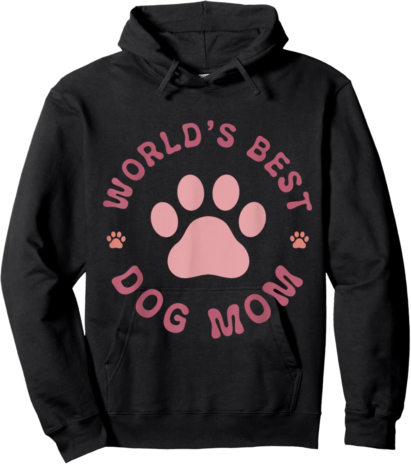World's Best Dog Mom Hoodie - Hoodie | Black