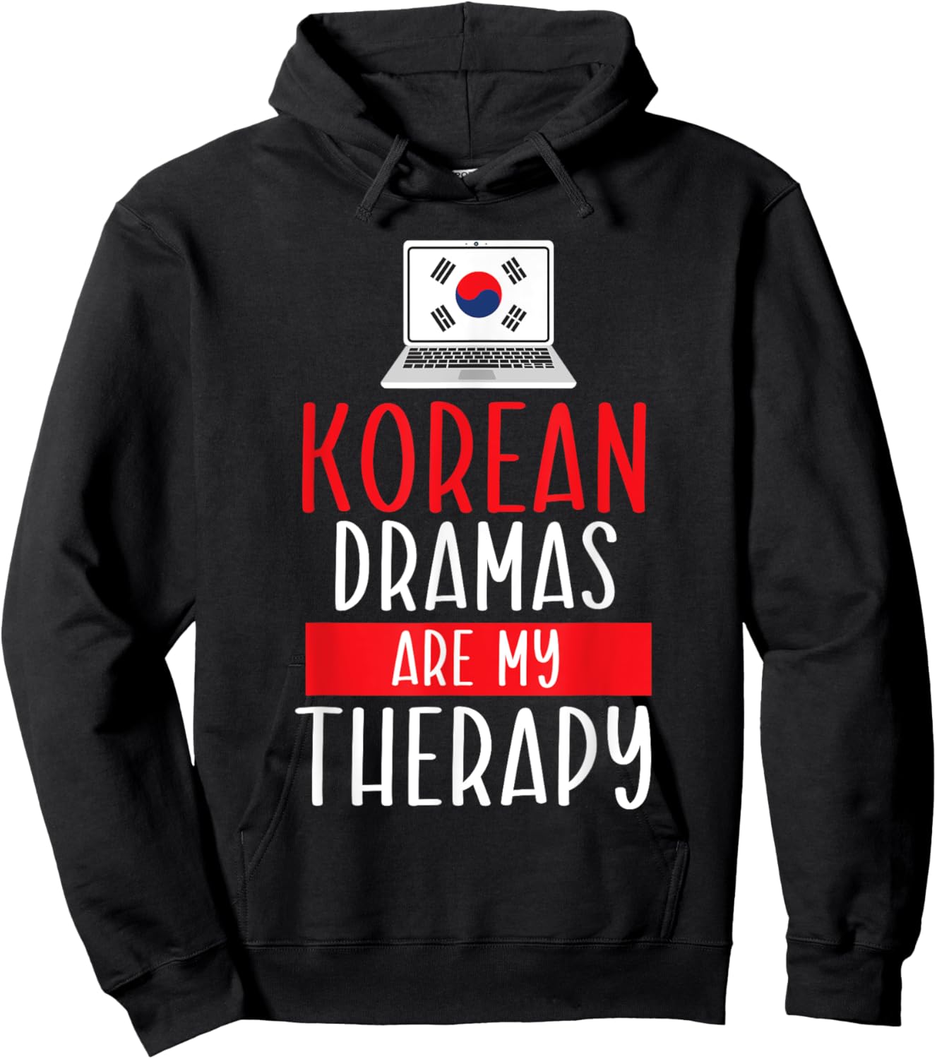 K Drama Oppa Korean Drama Finger Heart Saranghae K-Drama Hoodie - Hoodie | Black