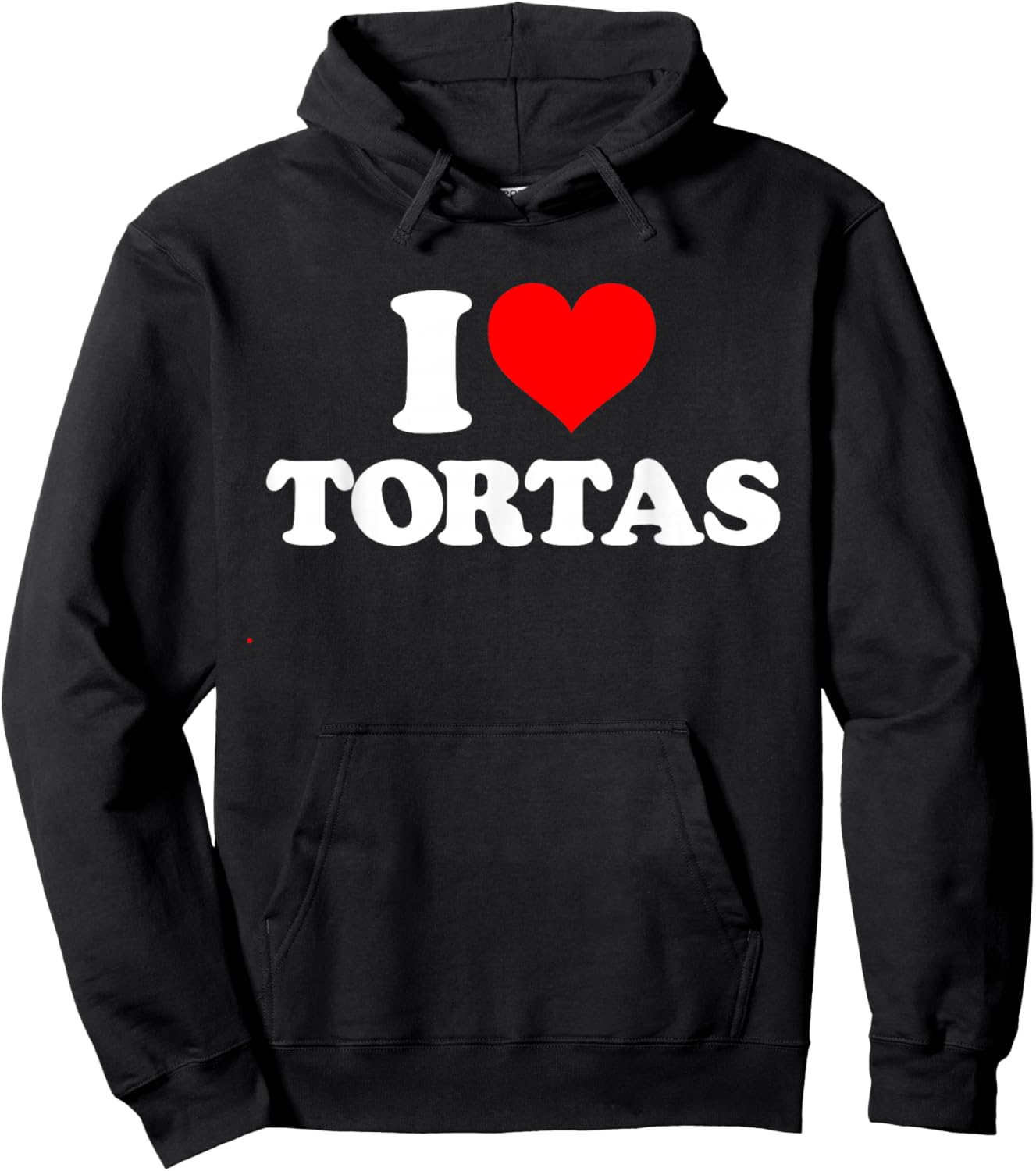I Love Tortas - I Heart Tortas Hoodie - Hoodie | Black