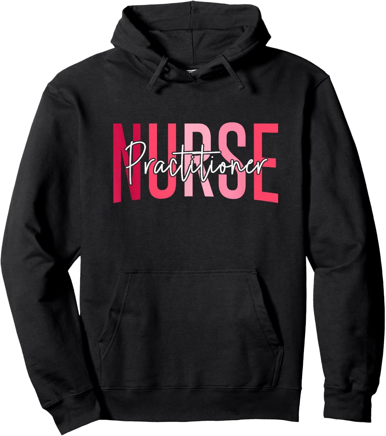 Funny Family Nurse Practitioner NP Nursing Day Nurse Week Hoodie - Hoodie | Black