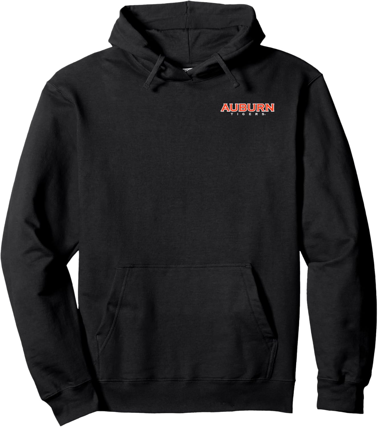 Auburn Tigers Football Helmet Front/Back Navy Hoodie - Hoodie | Black