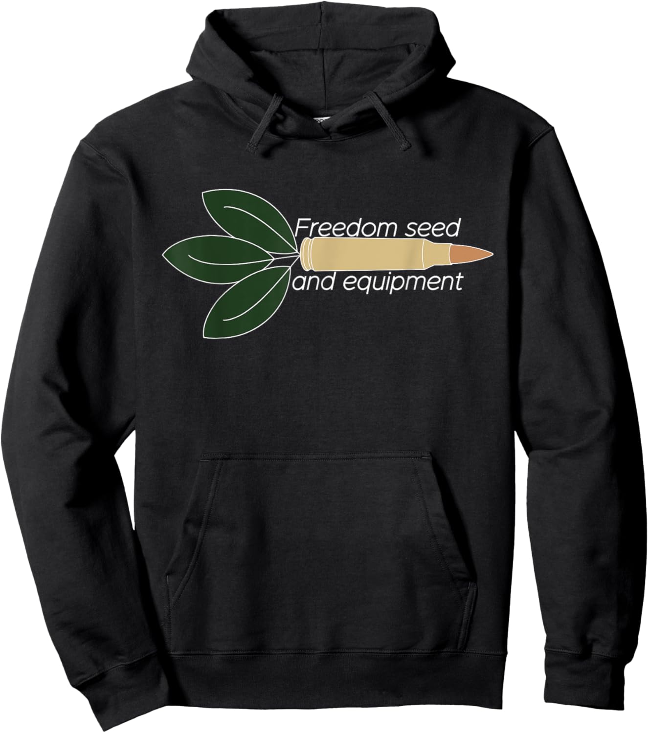 Freedom Seed And Equipment Funny Hoodie - Hoodie | Black