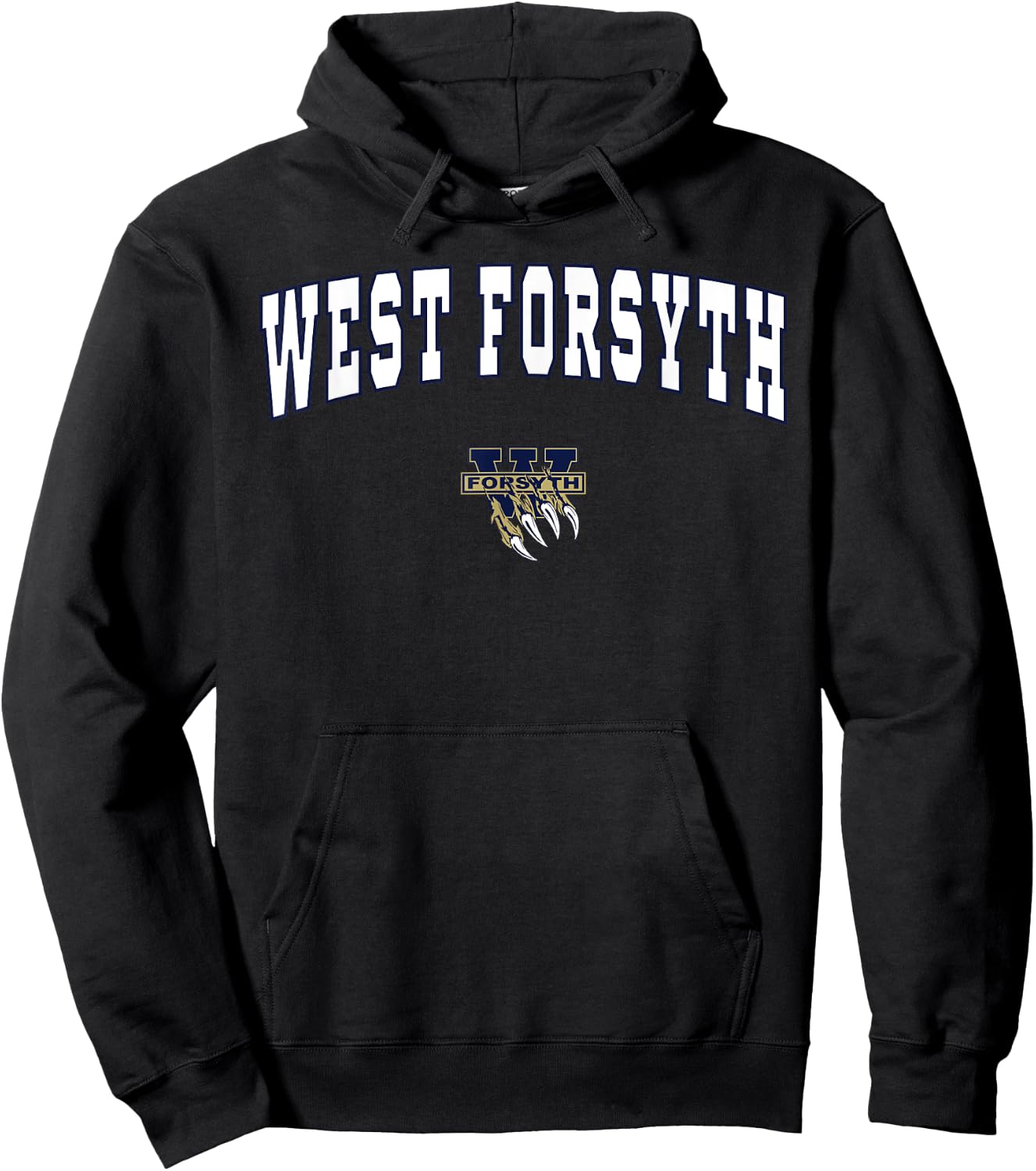 West Forsyth High School Wolverines Hoodie - Hoodie | Black