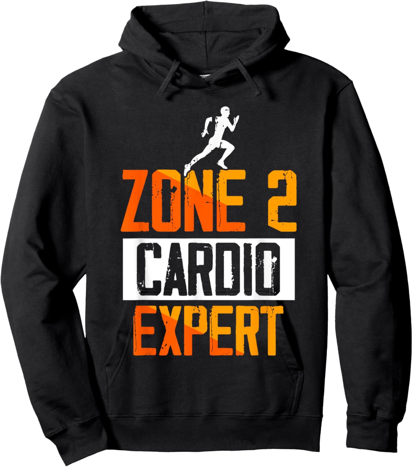 Zone 2 Cardio Expert Sport Training Fitness Zone 2 Hoodie - Hoodie | Black