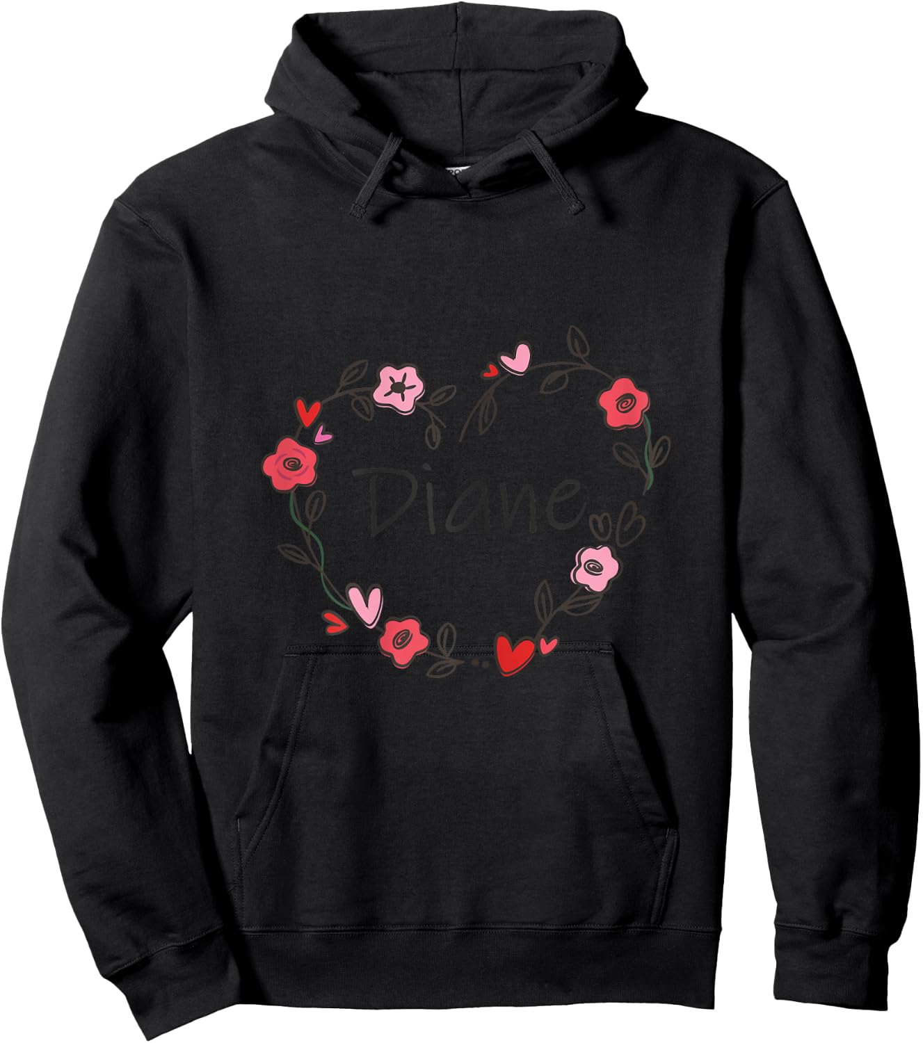 Diane Hoodie - Hoodie | Black