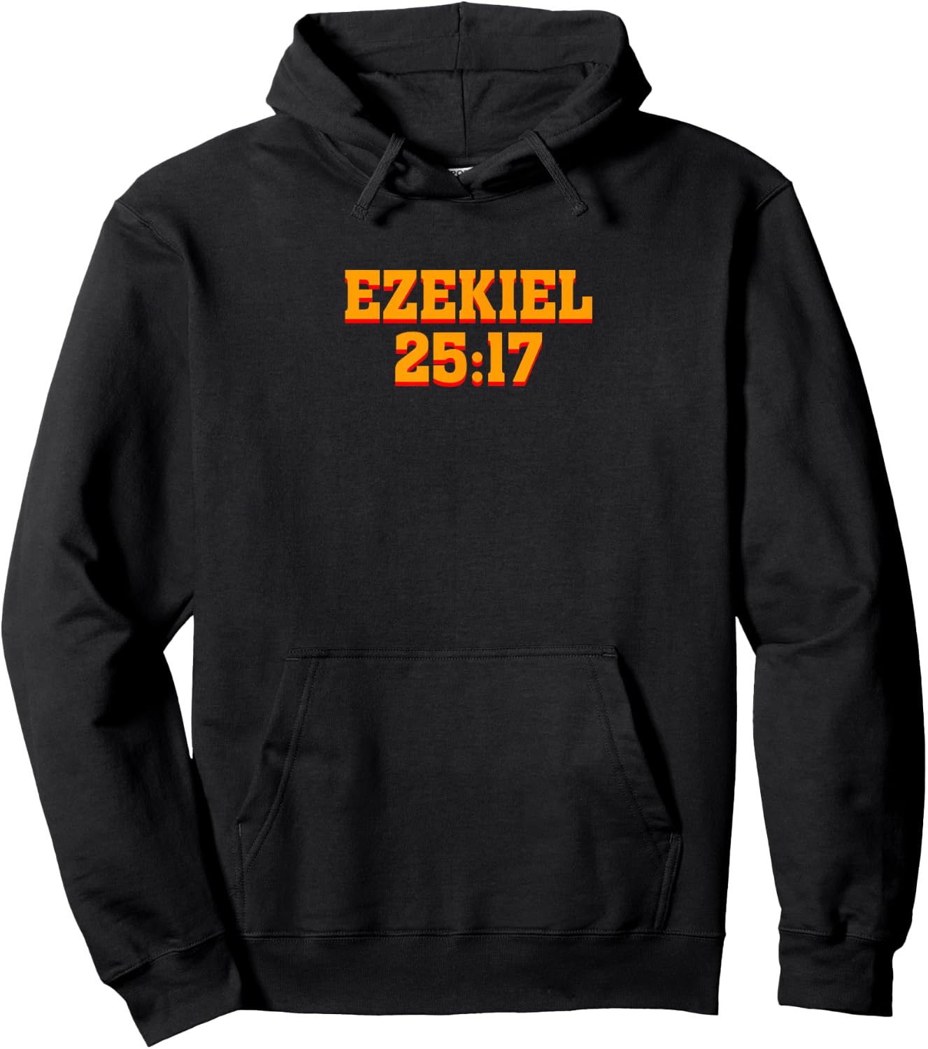 Ezekiel 25:17 - Christian Motivational Hoodie - Hoodie | Black