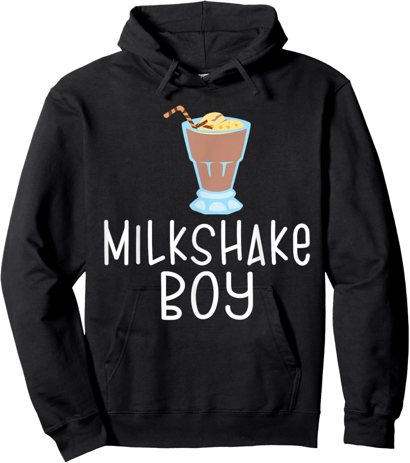 Milkshake Boy Milkshake Hoodie - Hoodie | Black