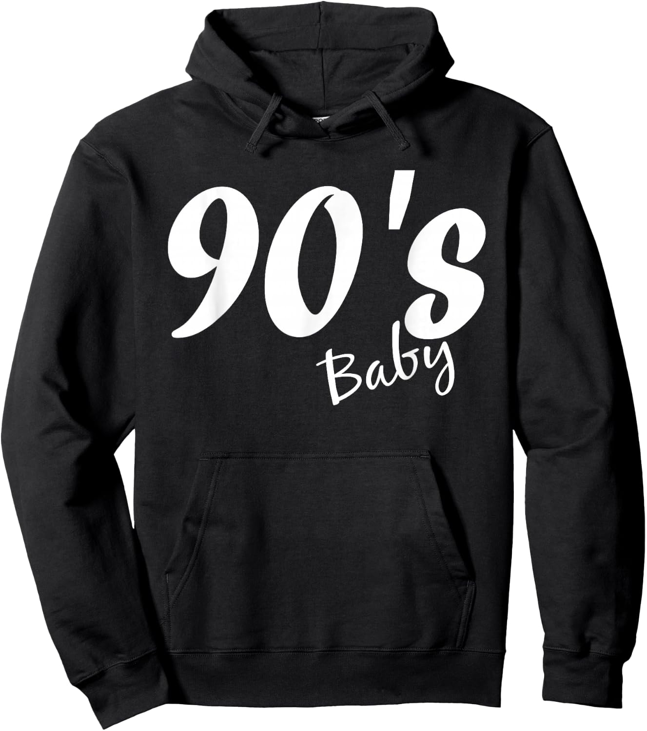90s Baby 90's Party Hoodie - Hoodie | Black