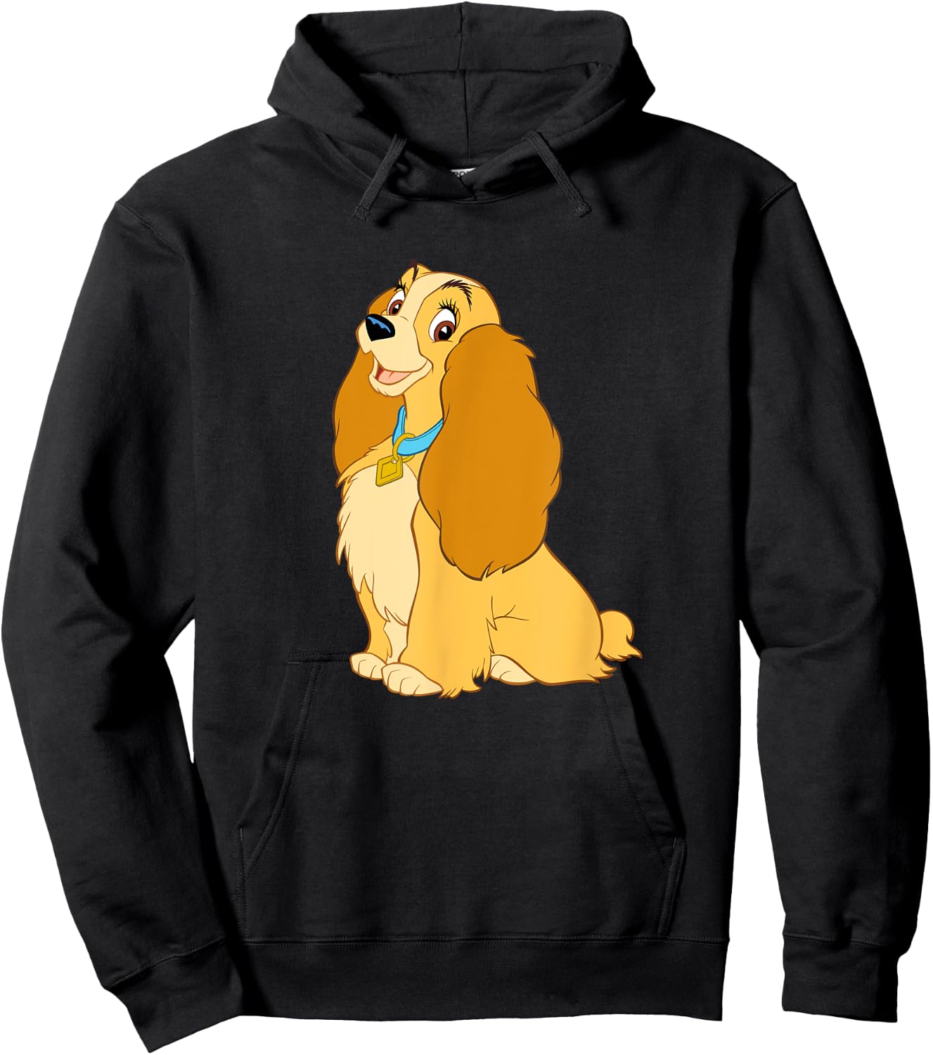 Disney Lady and the Tramp Lady Hoodie - Hoodie | Black