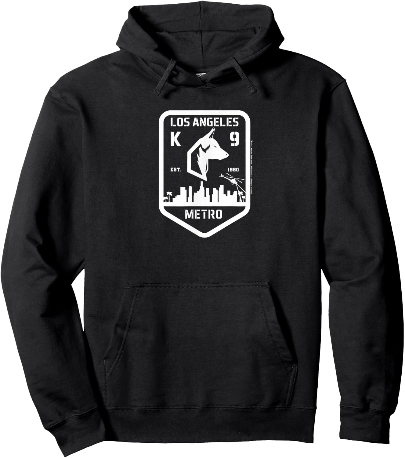 LAPD K9 Unit Hoodie - Hoodie | Black