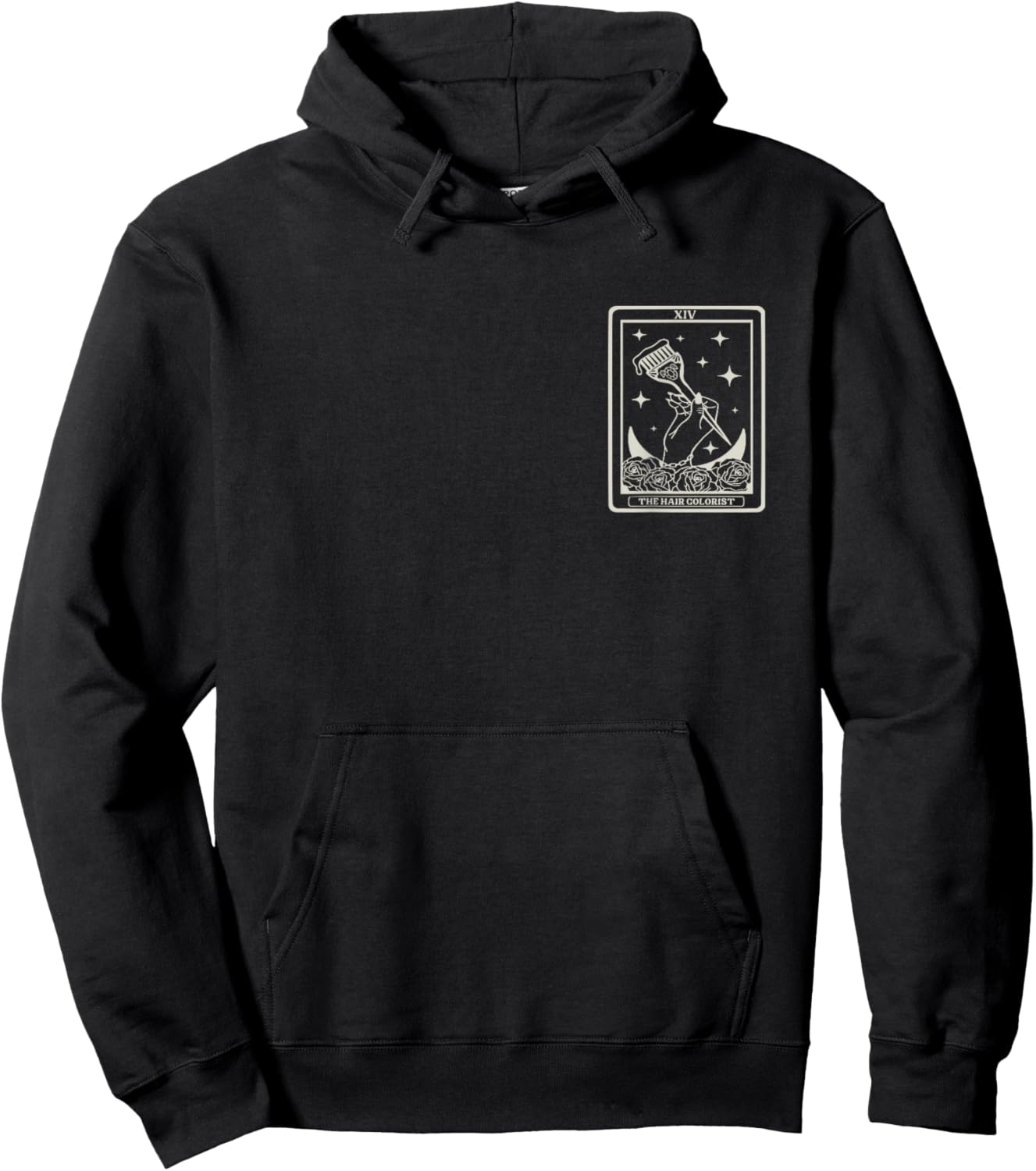 The Hair Colorist Tarot Card The Hair Colorist Hoodie - Hoodie | Black