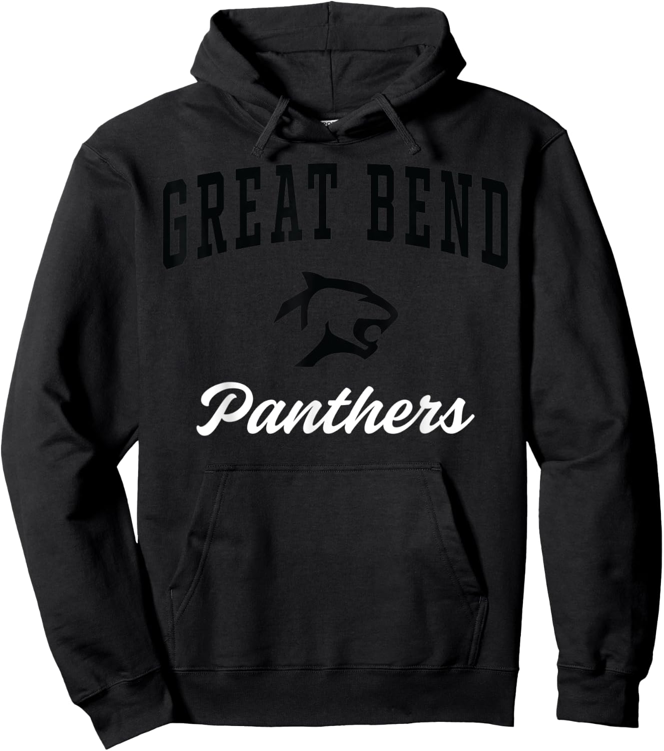 Great Bend High School Panthers C3 Hoodie - Hoodie | Black