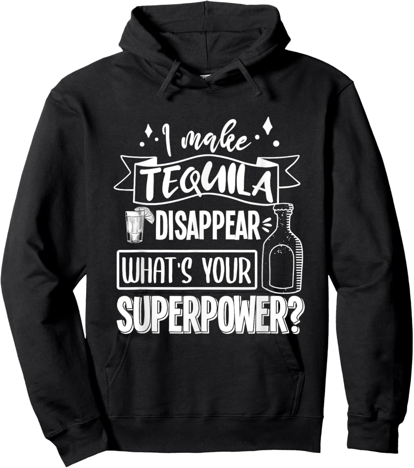 Mis Amigos Funny Salt Lime & Tacos Tequila Hoodie - Hoodie | Black
