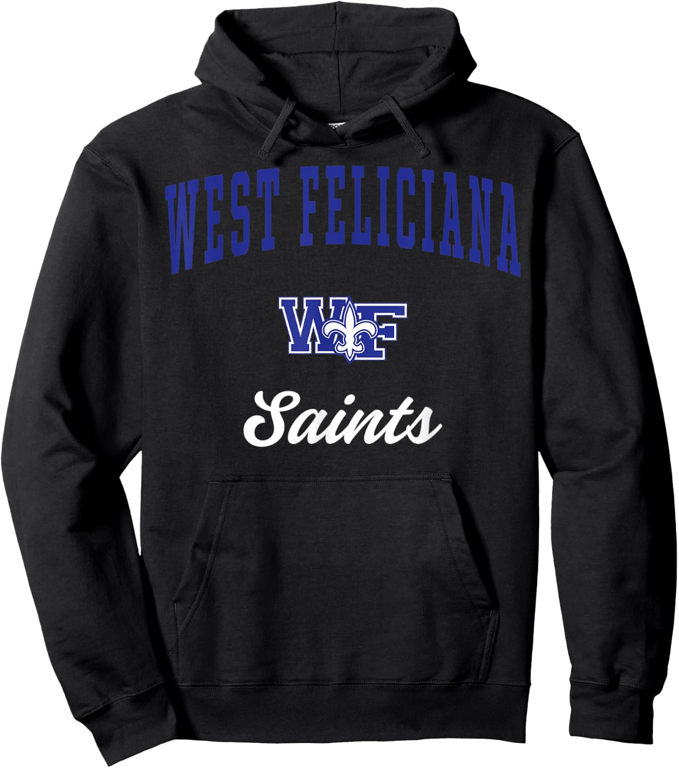 West Feliciana High School Saints C3 Hoodie - Hoodie | Black