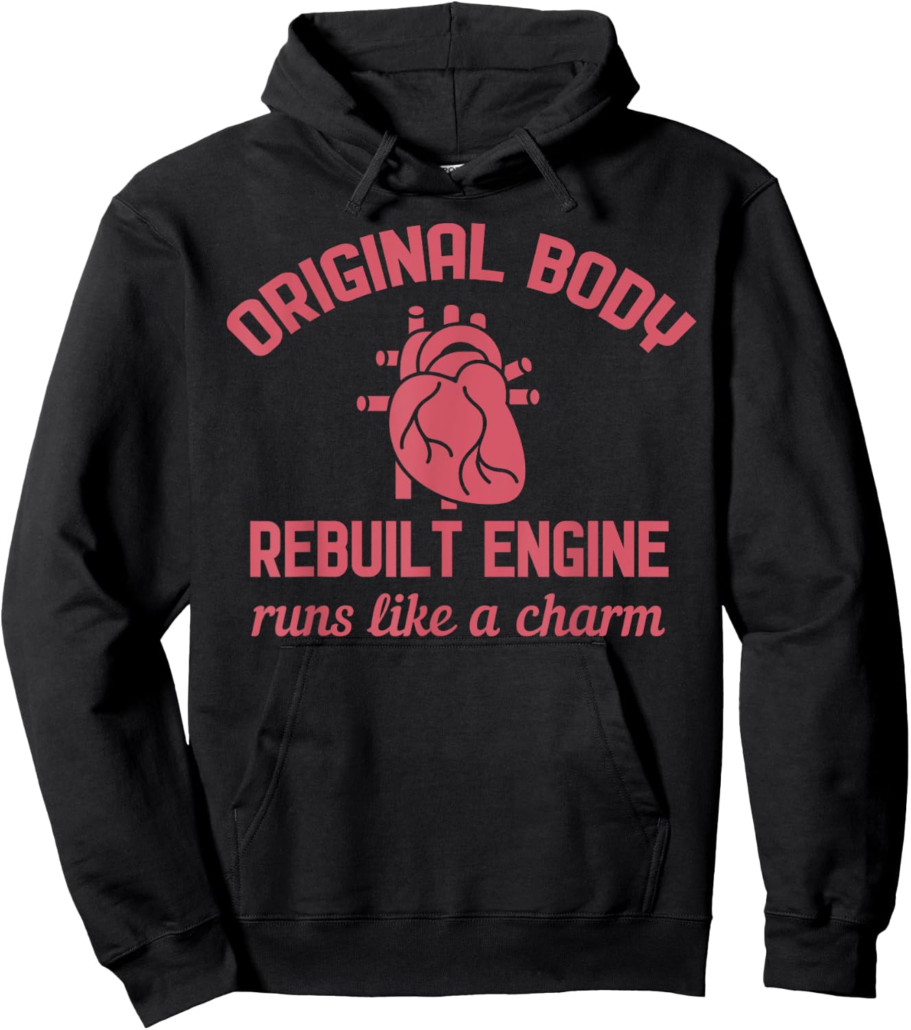 Funny Open Heart Bypass Surgery Recovery Get Well Gift Hoodie - Hoodie | Black