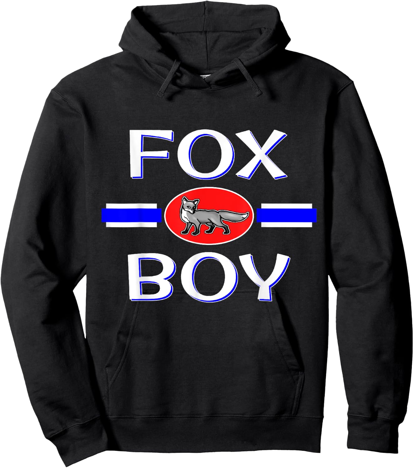 BDSM Fox Boy Gear, PetPlay Dom Sub Fetish, Cosplay Kink Gift Hoodie - Hoodie | Black