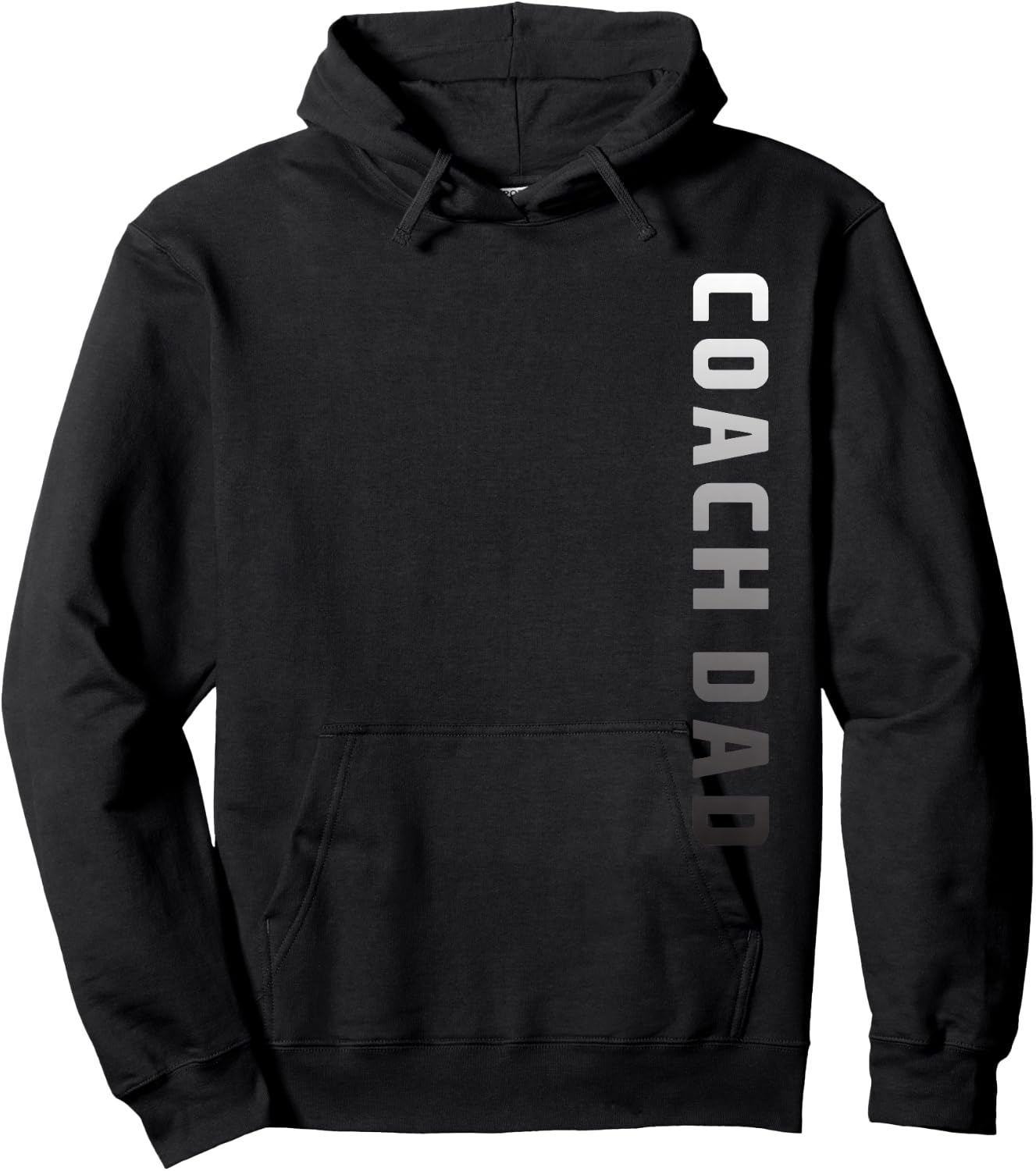 Coach Dad Design - Soccer Football Basketball Coach Father Hoodie - Hoodie | Black