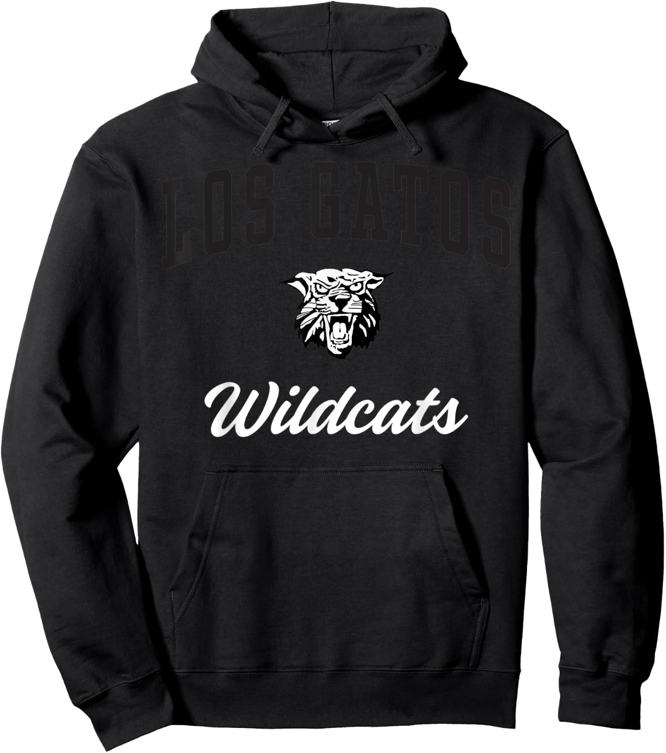 Los Gatos High School Wildcats C3 Hoodie - Hoodie | Black