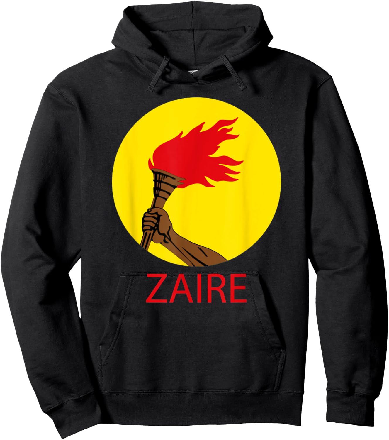 Zaire flag Hoodie - Hoodie | Black