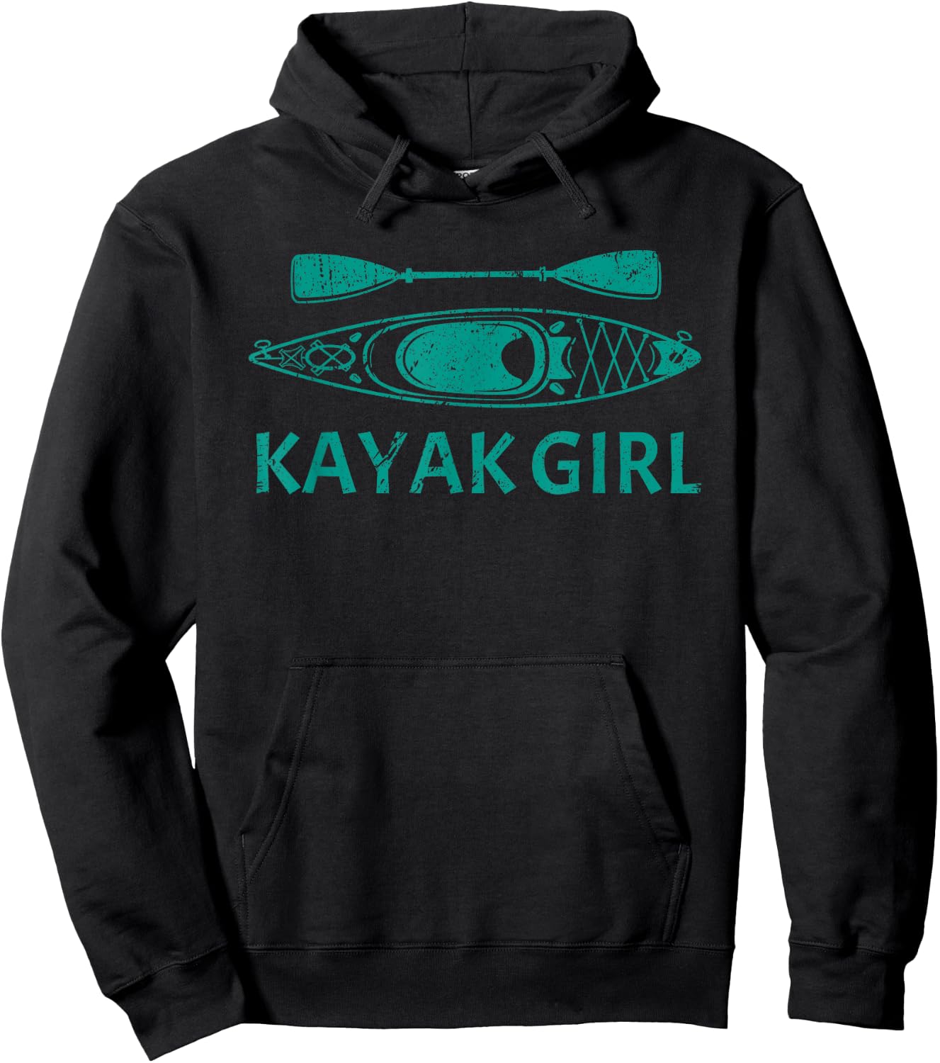 Kayak Girls Kayaking Canoe Kayaker Kayak Lover Hoodie - Hoodie | Black