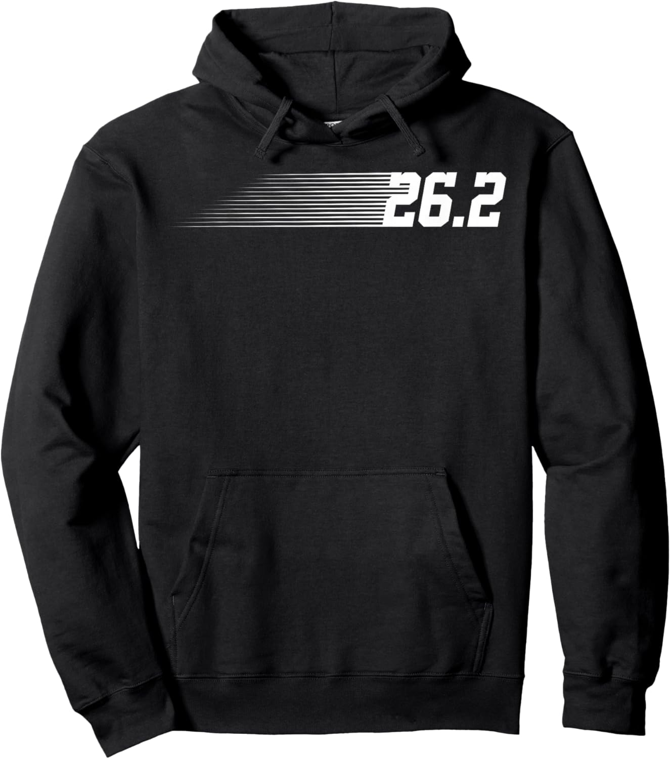 26.2 Marathon Design Women Athlete Marathon Runner Hoodie - Hoodie | Black