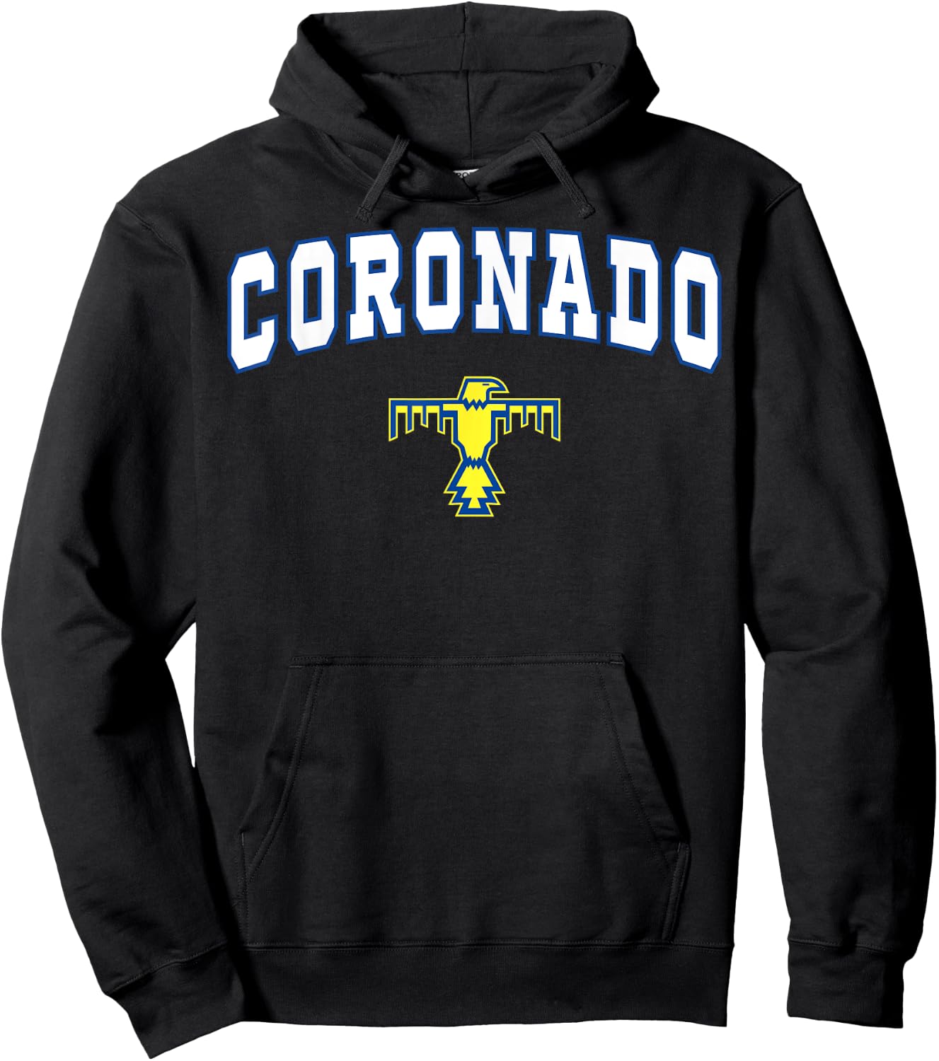 Coronado High School Thunderbirds C2 Hoodie - Hoodie | Black
