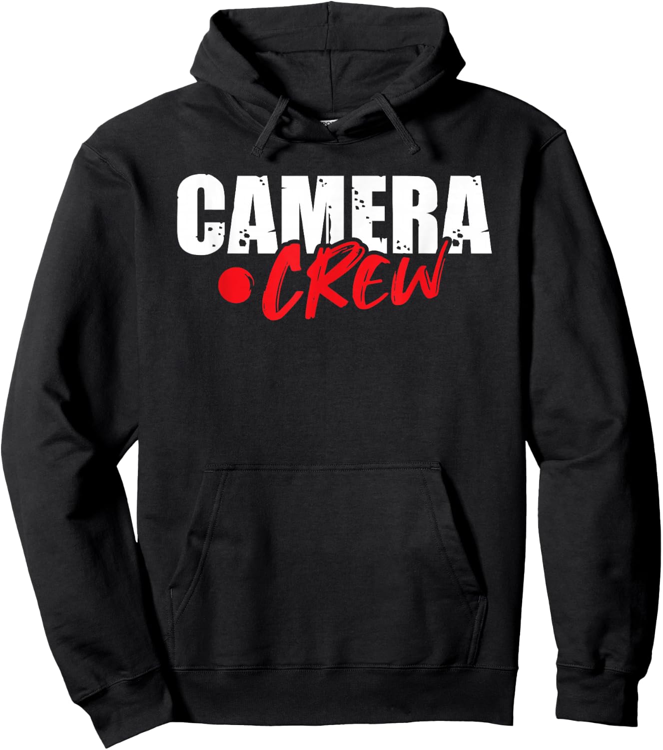 Camera Crew TV Film Production Movie Filmmaker Camera Man Hoodie - Hoodie | Black