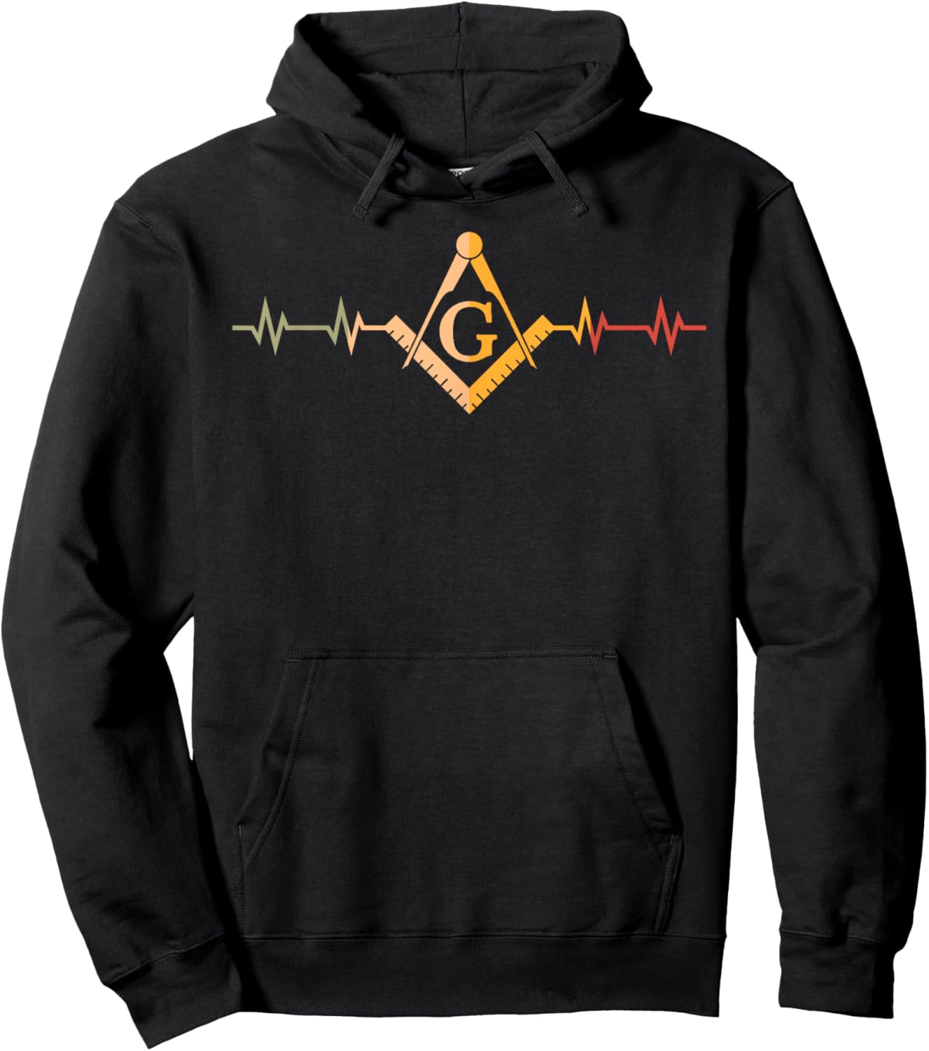 Freimaurer Freimaurer-Kompass für Freimaurer Hoodie - Hoodie | Black