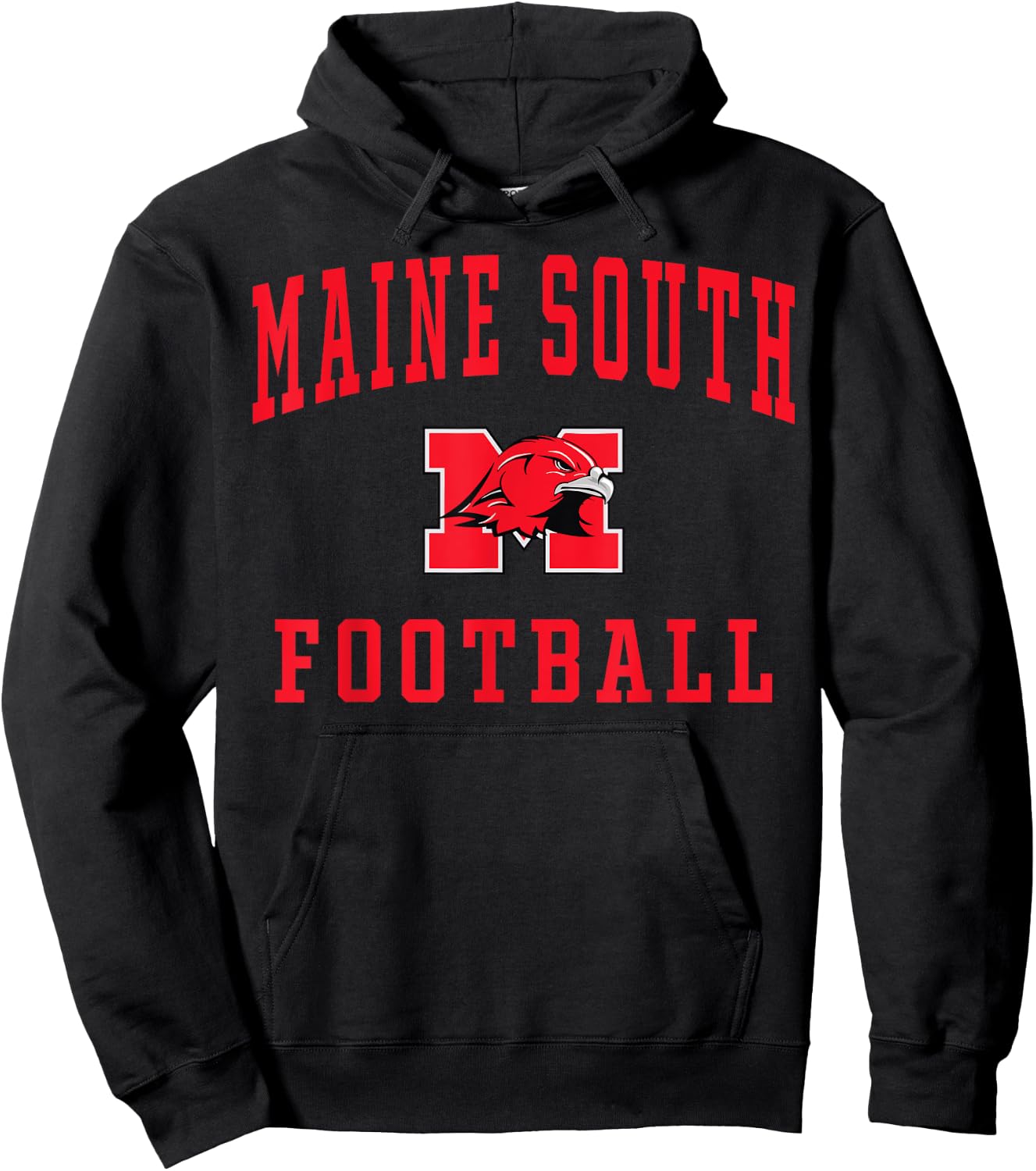 Maine South High School Hawks C3 Hoodie - Hoodie | Black