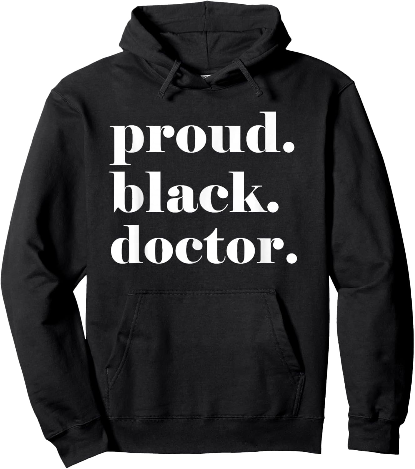 Black Woman Doctor African American Medical Student HBCU Dr Hoodie - Hoodie | Black