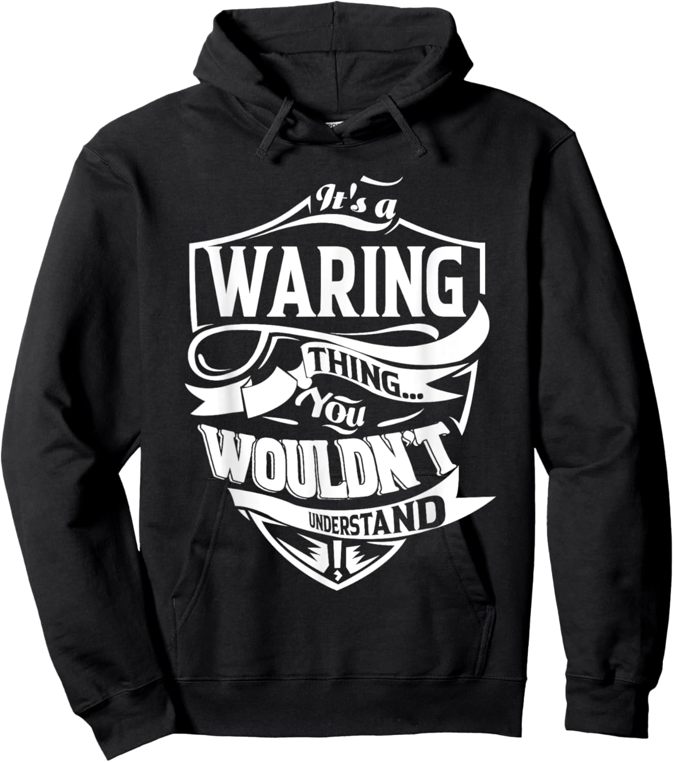 It's a WARING Thing Gifts Hoodie - Hoodie | Black