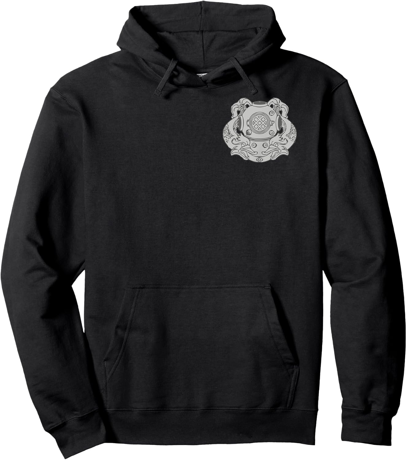 First Class Diver Badge - US Army Engineer Hoodie - Hoodie | Black